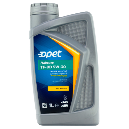 Синтетическое моторное масло Fullmax TF-BD 5W-30 - 1 л Синтетическое моторное масло Fullmax TF-BD 5W-30 - 1 л