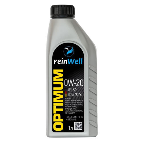 4944 ReinWell Моторное масло 0W-20 API: SP; ACEA: C5,C6 (1л) - 1 л 4944 ReinWell Моторное масло 0W-20 API: SP; ACEA: C5,C6 (1л) - 1 л