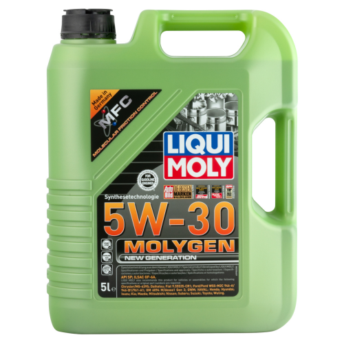 Синтетическое моторное масло Molygen New Generation 5W-30 - 5 л Синтетическое моторное масло Molygen New Generation 5W-30 - 5 л